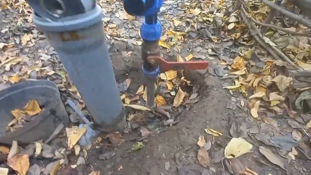 Окончание поливного сезона. Осмотр фильтра. смотреть онлайн