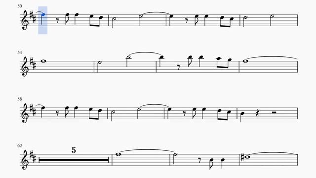 Птица счастья. А.Пахмутова - В.Добронравов. Ноты для альт саксофона смотреть онлайн