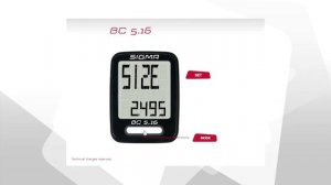 Обзор функций и настройка велокомпьютера SIGMA BC 5.16