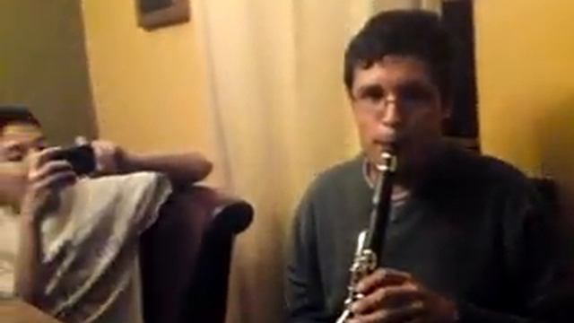 Flight of the Bumblebee - Bb clarinet by Carlos Aguirre смотреть онлайн