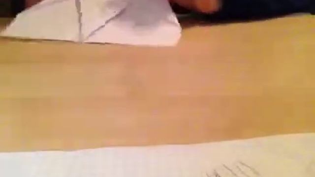 Оригами.Самолёт игла.