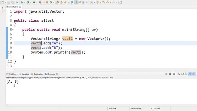 Java VECTOR Tutorial | Difference between ArrayList and Vector | Java by Achin Jain in Hindi смотреть онлайн