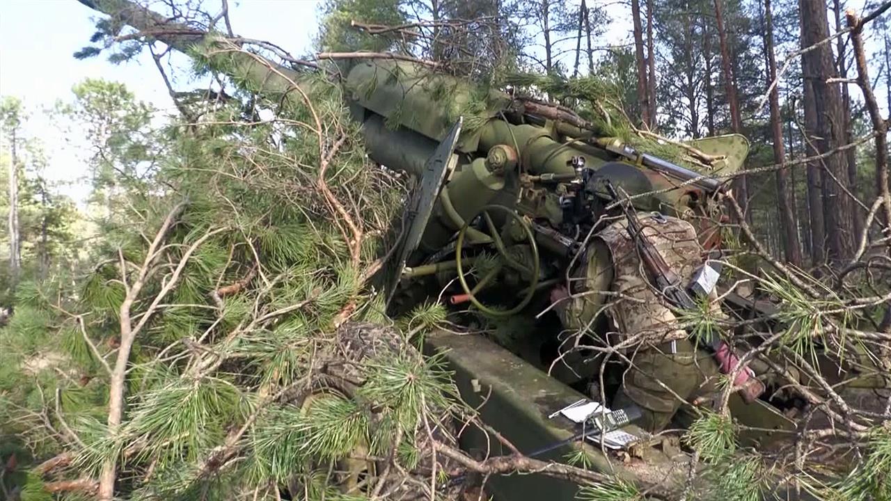 Российские "Гиацинты" охотятся на орудия украинских формирований
