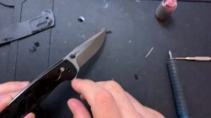How to disassemble and maintain the SOG Terminus XR Knife