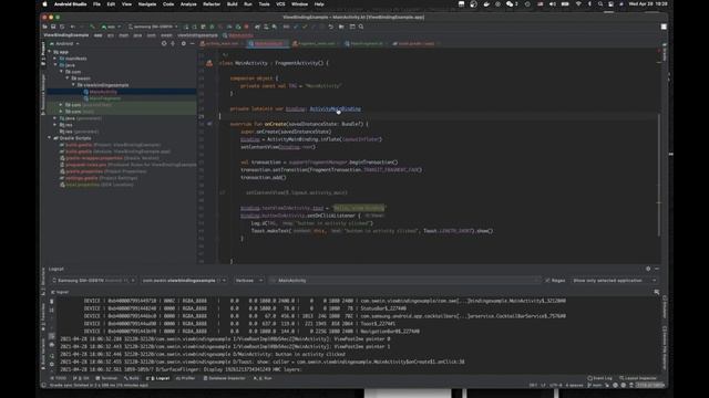 kotlin viewbinding tutorial | android viewbinding tutorial | kotlin view binding example in android смотреть онлайн
