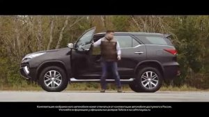 Toyota Fortuner удобство салона