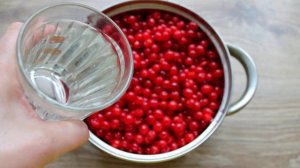 Варенье из калины без косточек