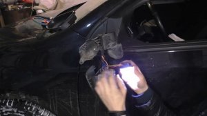 Замена ламп подсветки зеркал vw, перепайка патронов