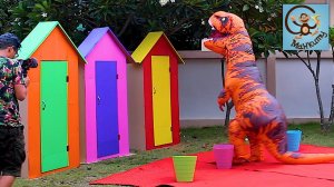 Выбери правильную дверь, чтобы выжить. Манкиту Диана Даня и Милан