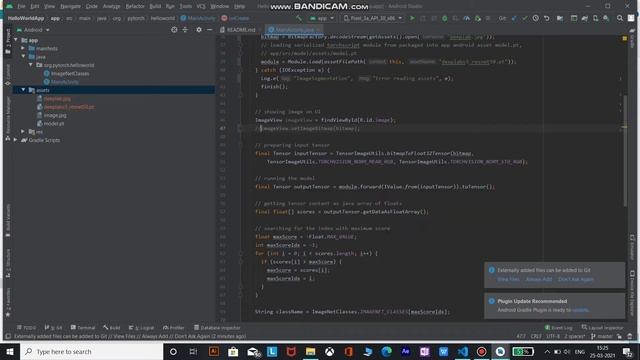 3-Deploying an ML model on Android using TorchScript : Modifying the demo App for Deployment смотреть онлайн