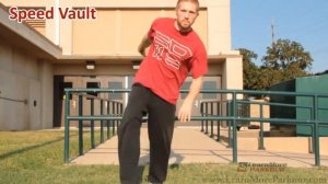 Speed Vault - Parkour Speed Vault Tutorial In Description