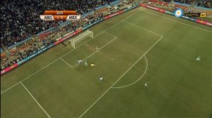 Argentina 3 México 1. Mundial 2010 HD