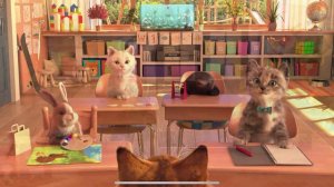 МОЙ Маленький КОТЕНОК / СИМУЛЯТОР котика как мультик для детей идет в школу