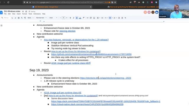 Kubernetes SIG Windows 20230926 смотреть онлайн