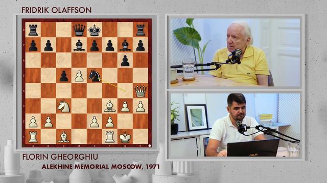 Florin Gheorghiu VS Fridrik Olafsson - Alekhine Memorial Moscow 1971