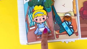 СТАЛА ГОРНИЧНОЙ / 24 ЧАСА В ОТЕЛЕ ЧЕЛЛЕНДЖ / БУМАЖНАЯ ТОКА БОКА / TOCA BOCA QUIET BOOK