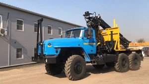 УРАЛ 55571 с гидроманипулятором Palfinger Велмаш VM10L74