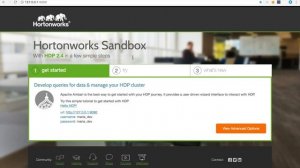 Hortonworks Sandbox Setup on Mac