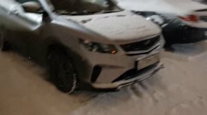 Штатный запуск с ключа Geely CoolRay