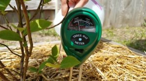 Soil Three-way Tester, 3-in-1 Plant Moisture , Light and PH Meter ( PH not accurate !! )