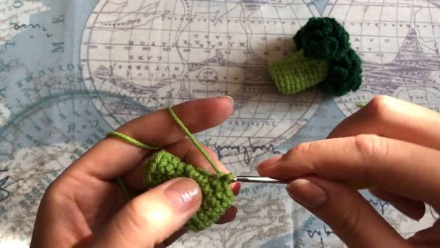 MK: ЦВЕТНАЯ КАПУСТА. crochet food смотреть онлайн