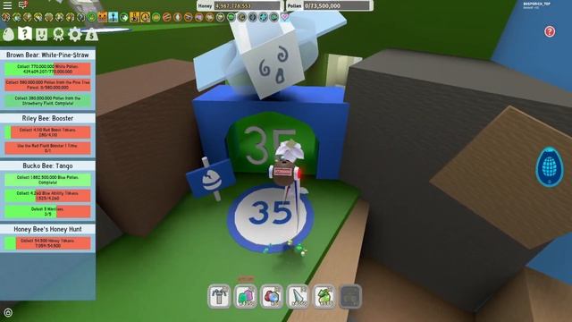 100 квест!!! MYTHIC EGG ОТ BROWN BEAR В Bee Swarm Simulator!!!! смотреть онлайн