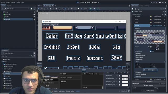 Custom Buttons In less than 3 minutes Using Godot 4.0! смотреть онлайн