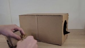 Это НЕ ПРОСТО КОРОБКА ! ЭТА ГОЛОВОЛОМКА ИЗ КАРТОНА