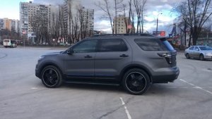 Ford Explorer 5 tuning headlights/ тюнинг фар