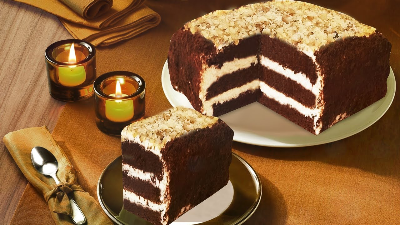 Этот  ПП Шоколадный торт понравится всем! Воздушный бисквит без муки и без сахара.mp4