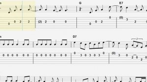Mariah Carey- All I Want For Christmas Is You GUITAR TAB