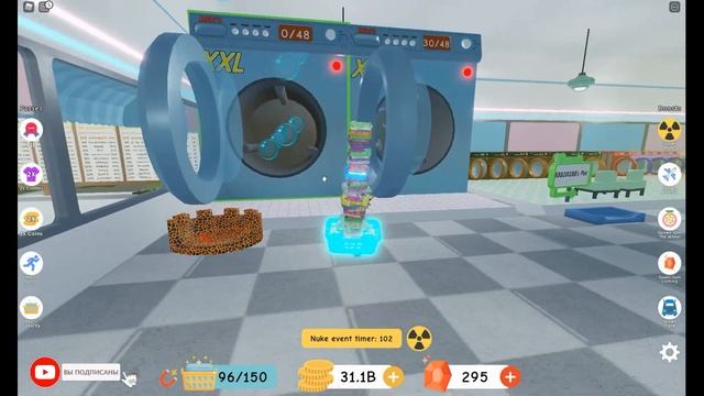 [Let's play] Симулятор прачечной Играю с подписчиками Роблокс