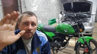 Исправляем холостые обороты на китайском мотоцикле ! смотреть онлайн