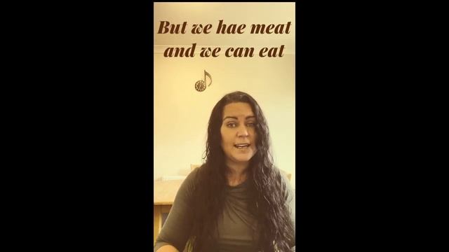 Robert Burns Scottish Songs for Kids - “The Selkirk Grace” (Some Hae Meat) смотреть онлайн