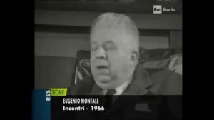 Montale dice pascoli e tossisce per un minuto