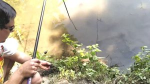 Как топить леску на поплавочной удочке. Самый простой способ