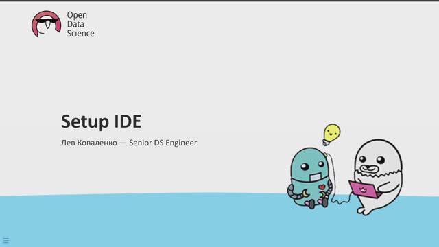 5.4. Setup IDE (VSCode) - ODS MLOps course 2024