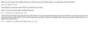 How to get text from range of dates using grep/sed in large text file? (5 Solutions!!)