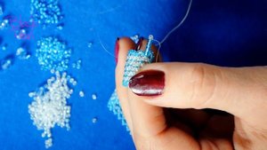 Коллье из бисера МЕХ.Мастер-класс в технике "МЕХ". DIY Beaded Jewelry