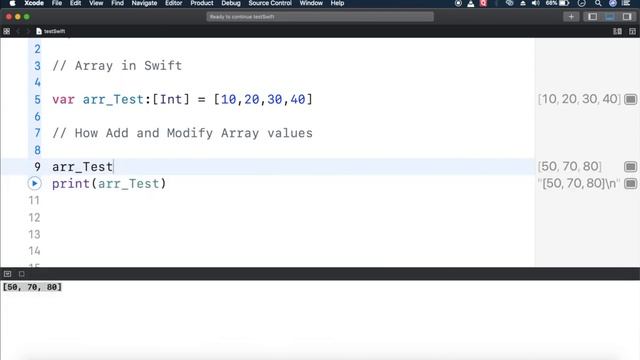 What is Array(Collection type) in Swift ?