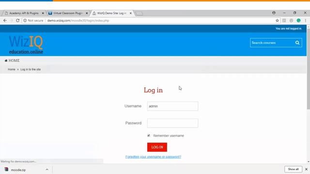 How to install virtual classroom plugin in moodle смотреть онлайн