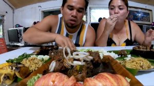 Mukbang original humba Paa nang baboy or pickled pig's feet