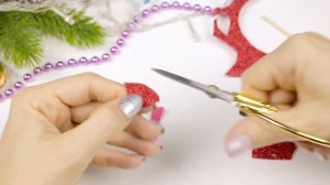 Новогодние Игрушки своими руками ? ЛЕГКИЕ ПОДЕЛКИ из синельной проволоки