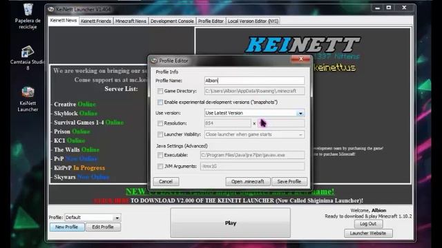 Como descargar Minecraft Cualquier Version Con Java - Bien Explicado смотреть онлайн