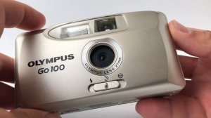Olympus GO 100 camera 35mm film
