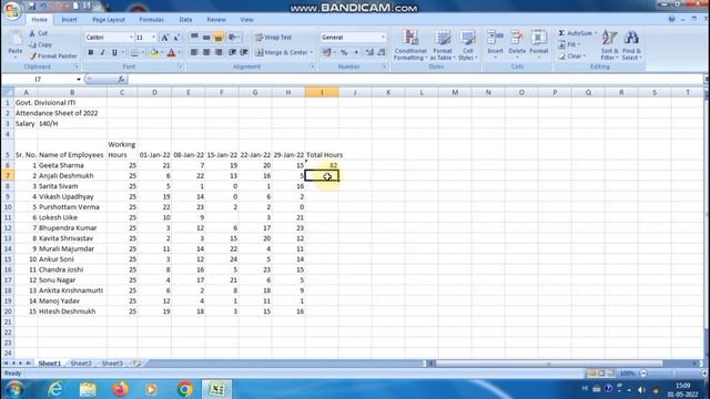 PART - 8 | 2 MS EXCEL | FOR BEGINNERS |