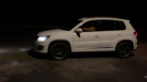 Старт с лаунча Tiguan 2.0 tsi st3