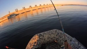 Рыбалка на ОКУНЯ . Ловим на отводной поводок. 2022г.