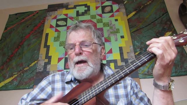 Little Old Log Cabin In the Lane baritone ukulele