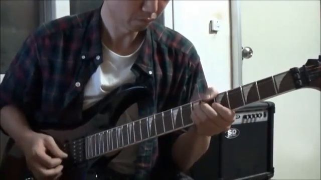 Scorpions - Rock You Like A Hurricane (guitar cover) смотреть онлайн